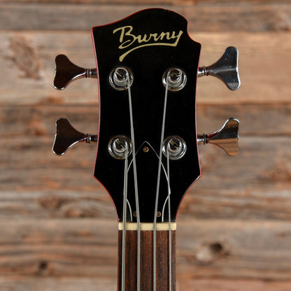 Burny BMB-65 Red Bass Guitars / 4-String