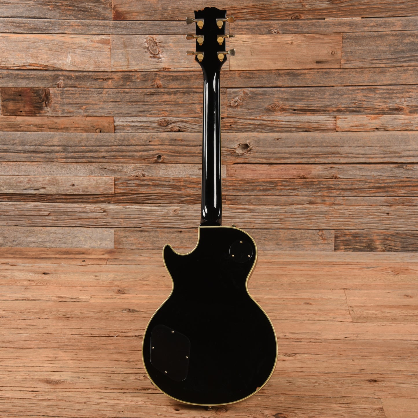 Burny 3-Pickup Singlecut Black Electric Guitars / Solid Body