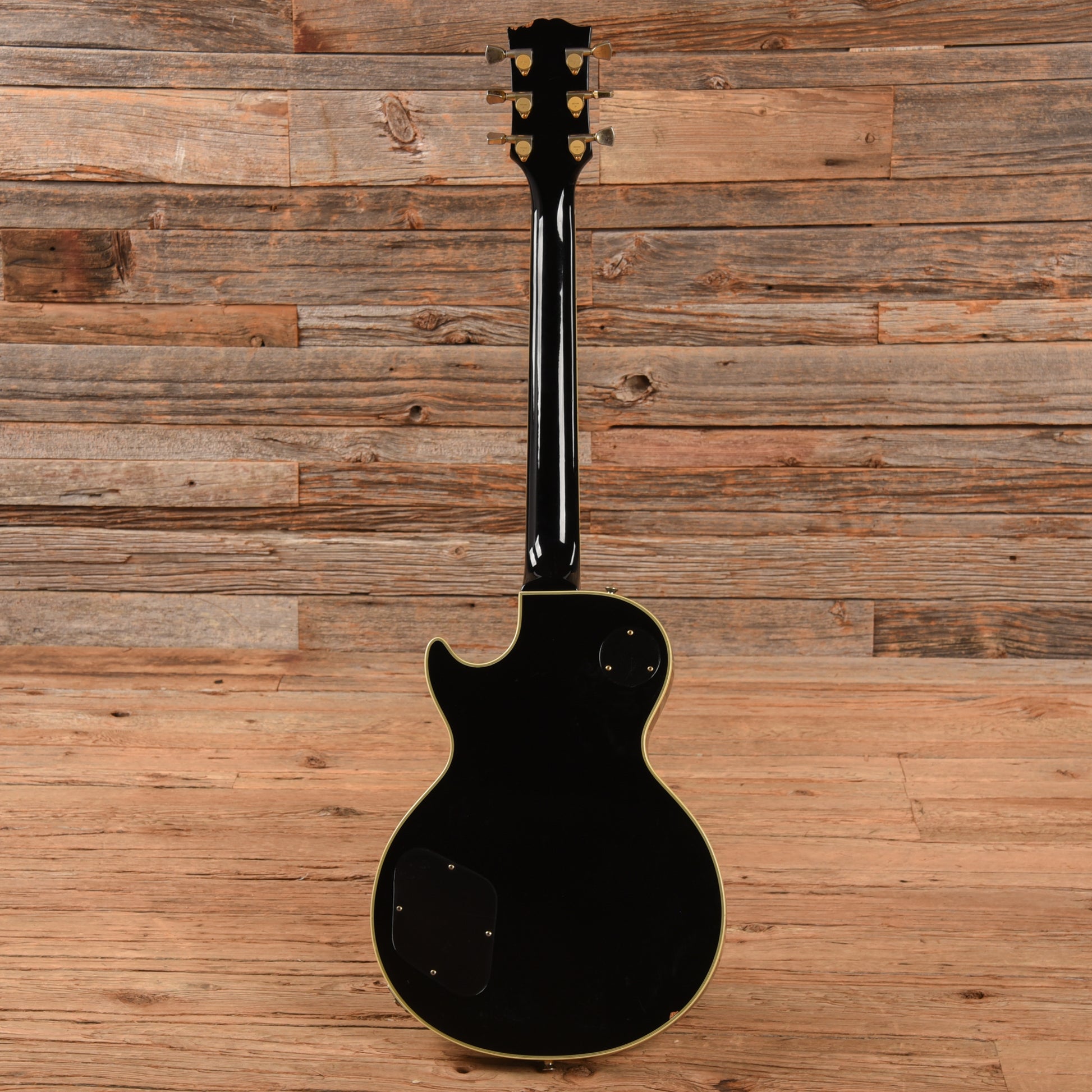 Burny 3-Pickup Singlecut Black Electric Guitars / Solid Body
