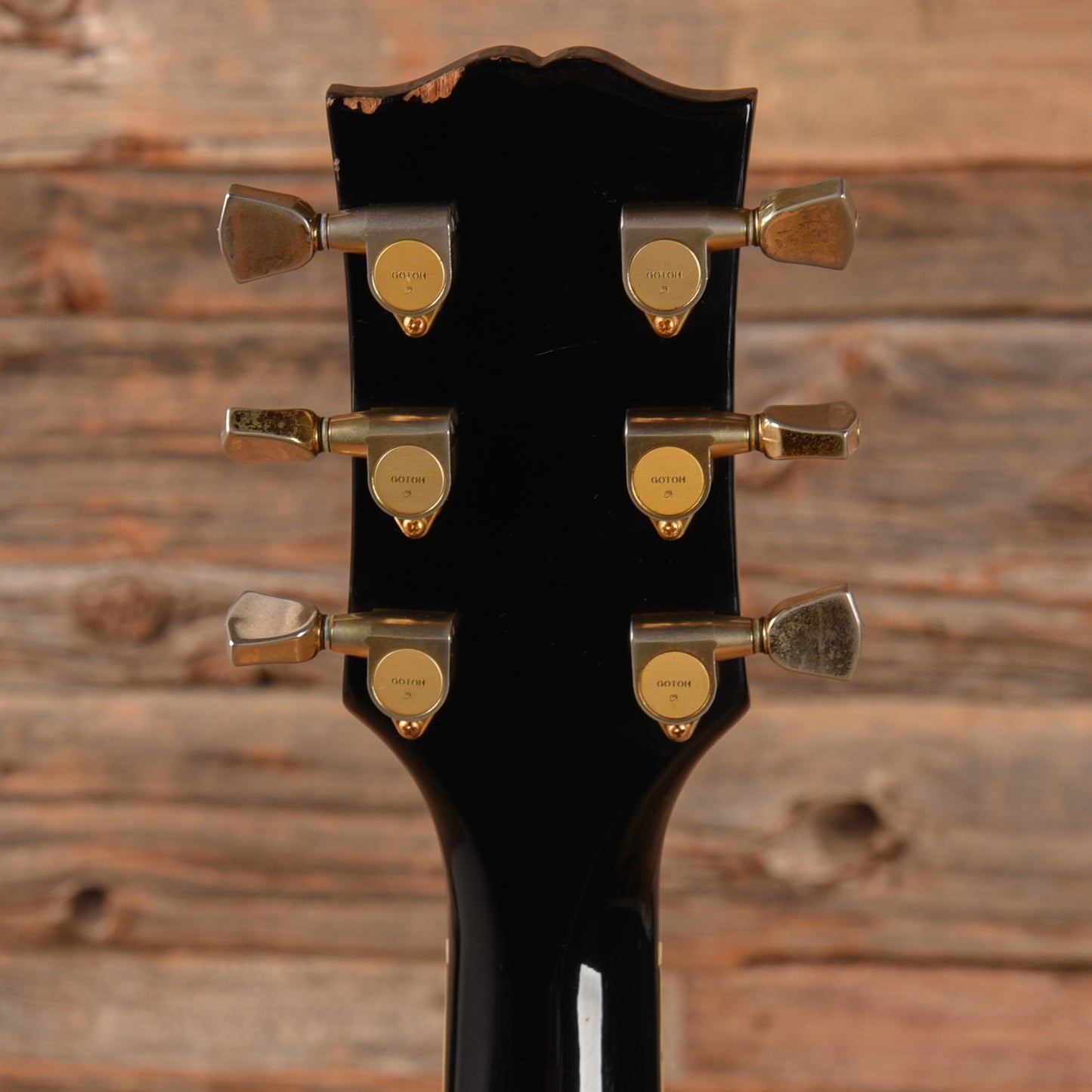 Burny 3-Pickup Singlecut Black Electric Guitars / Solid Body