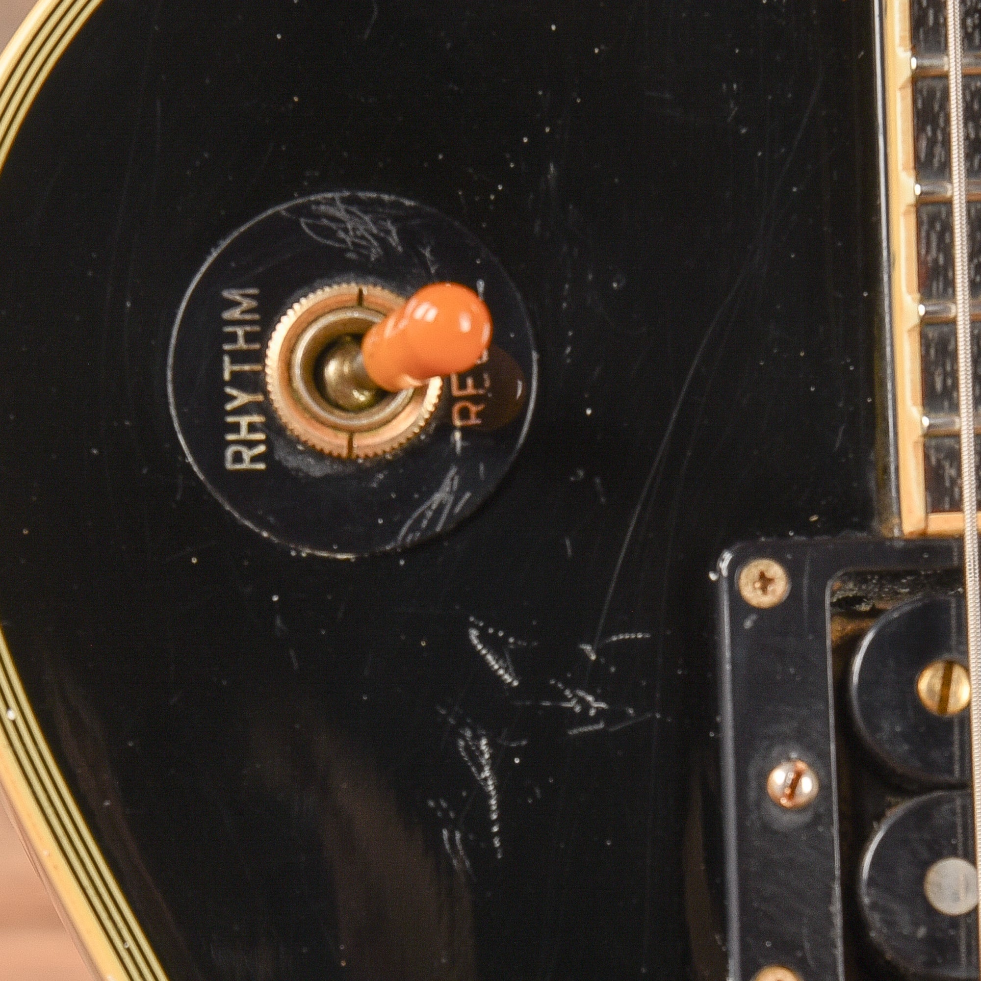 Burny 3-Pickup Singlecut Black Electric Guitars / Solid Body