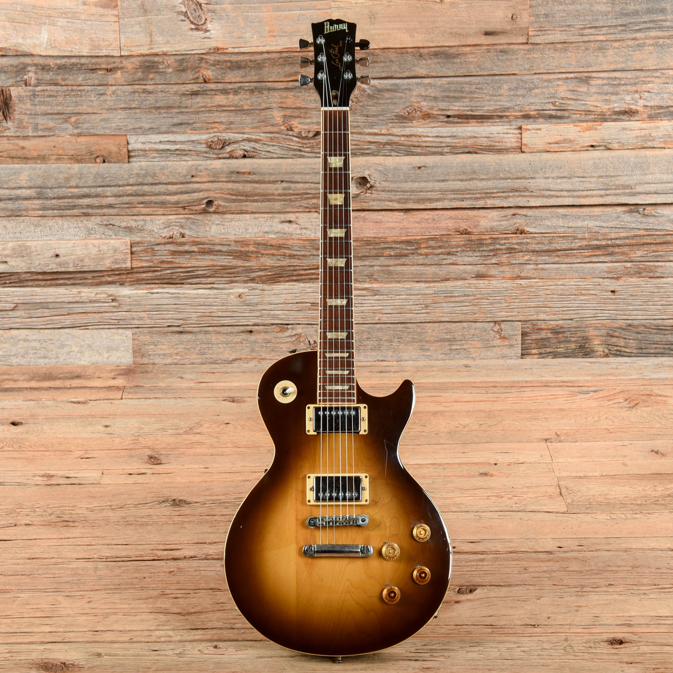 Burny FLG70 Honey Burst 1977 Electric Guitars / Solid Body