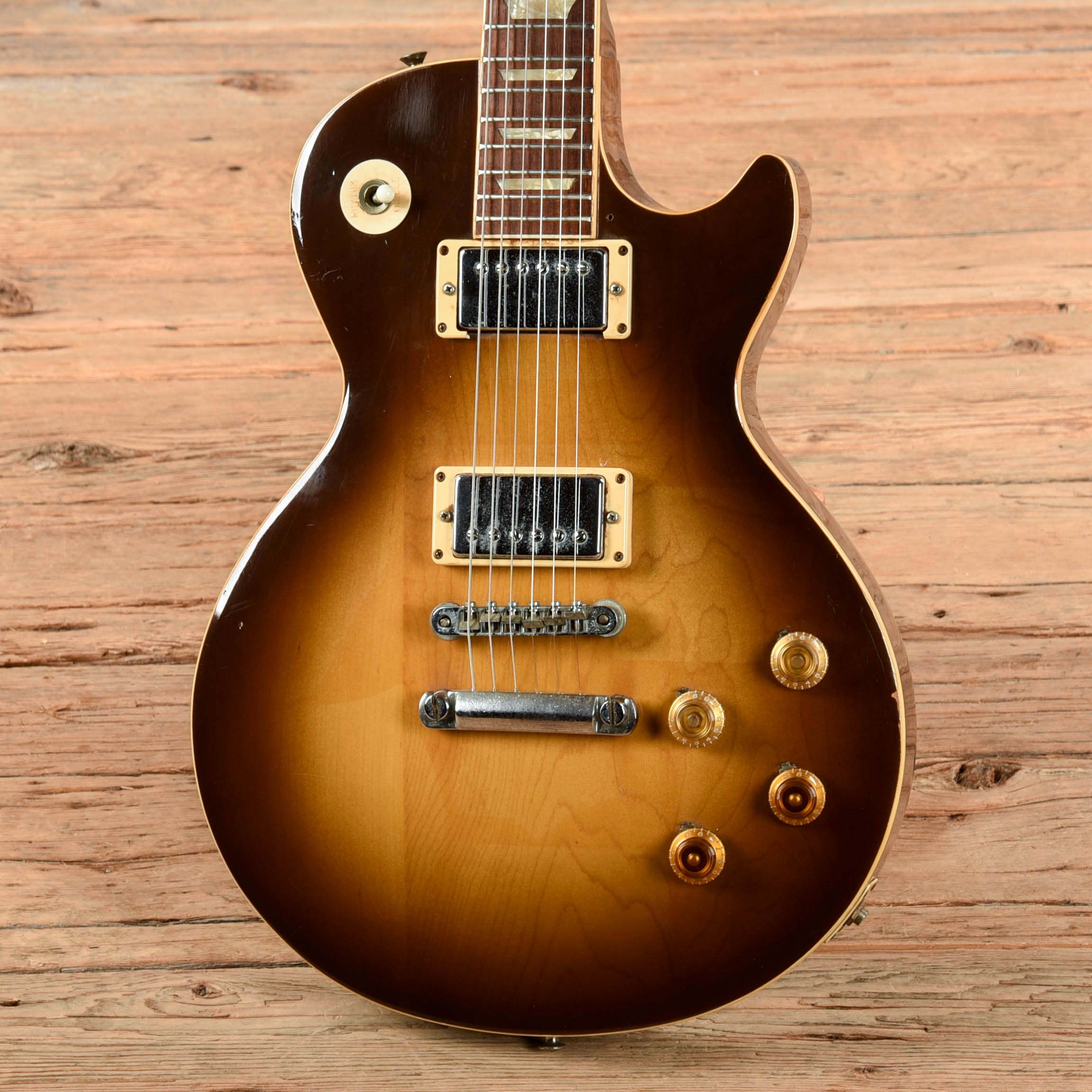 Burny FLG70 Honey Burst 1977 Electric Guitars / Solid Body