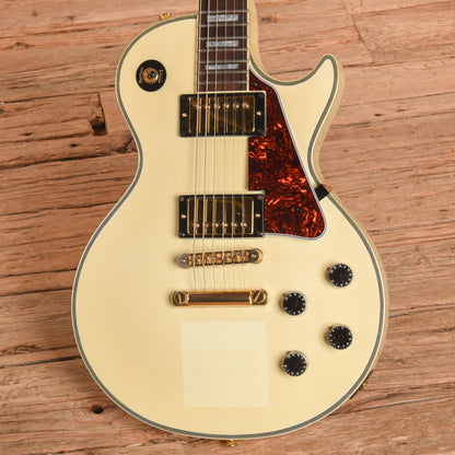 Burny RLC-55 White Electric Guitars / Solid Body