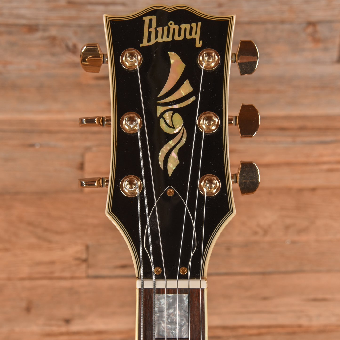 Burny RLC-55 White Electric Guitars / Solid Body