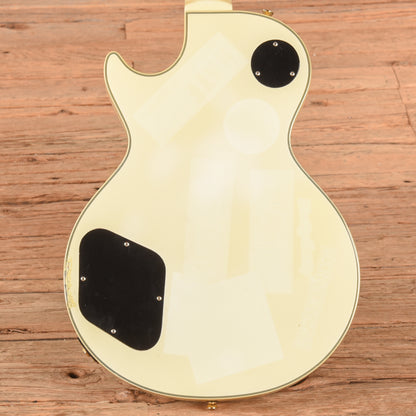 Burny RLC-55 White Electric Guitars / Solid Body