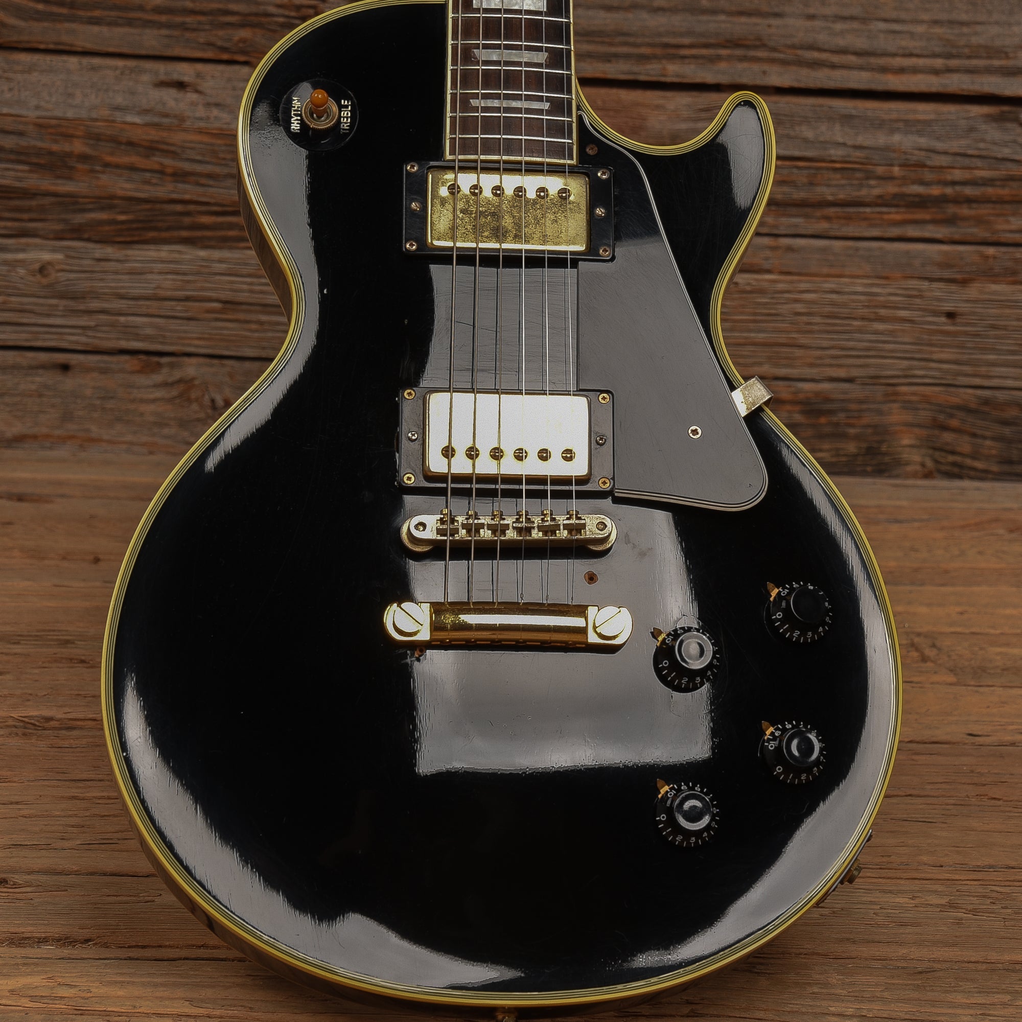 Burny RLC-60 Black 1970s Electric Guitars / Solid Body