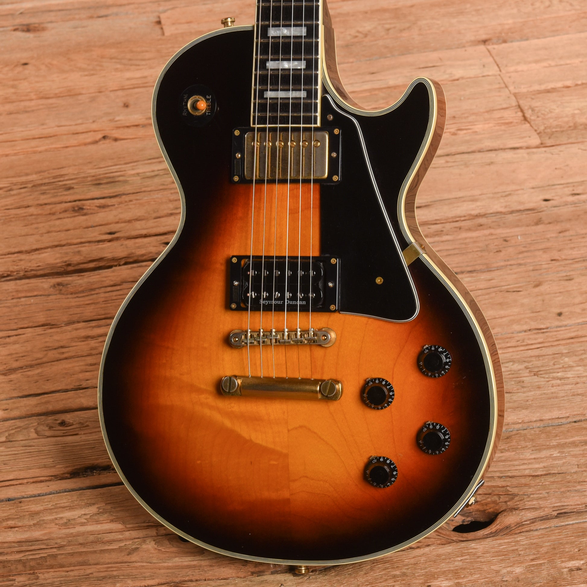 Burny RLC-60 Sunburst Electric Guitars / Solid Body