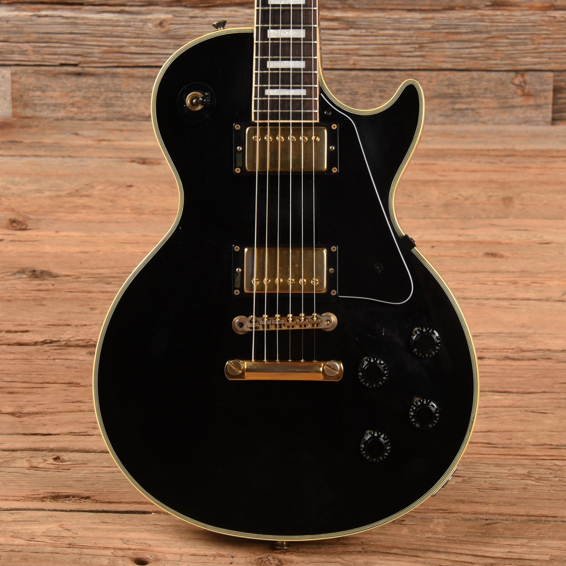 Burny RLC-70 Black 1980s Electric Guitars / Solid Body