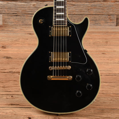 Burny RLC-70 Black 1980s Electric Guitars / Solid Body