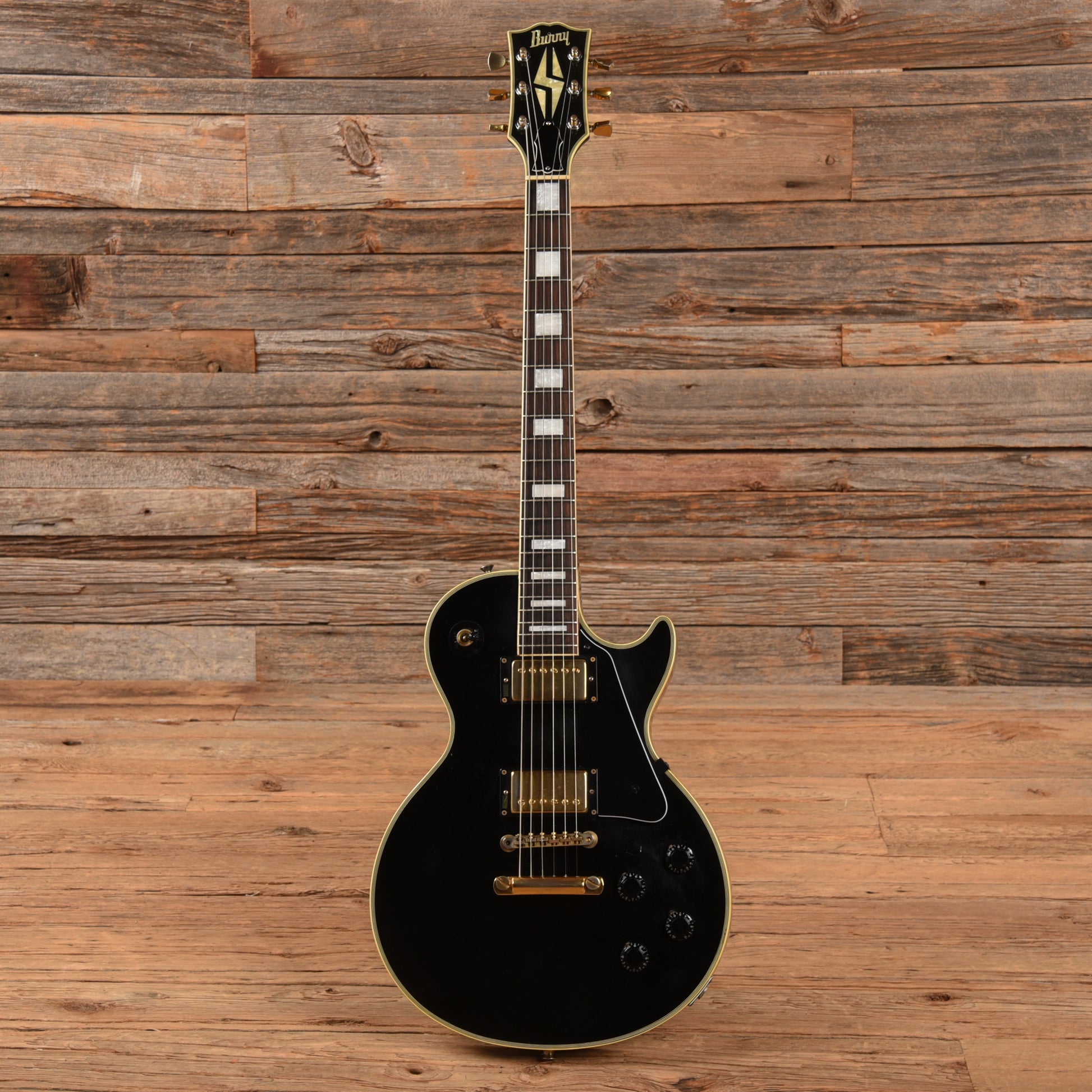 Burny RLC-70 Black 1980s Electric Guitars / Solid Body