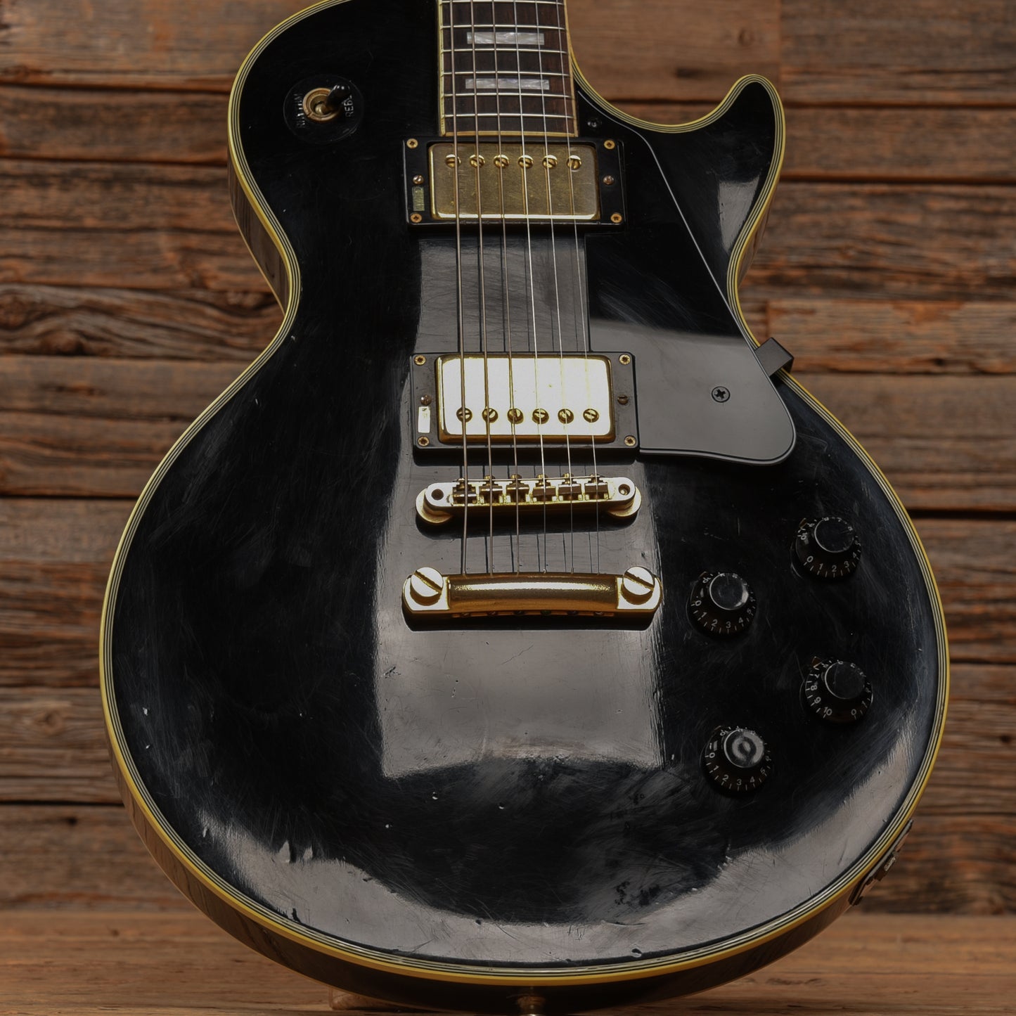 Burny RLC-70 Black 1980s Electric Guitars / Solid Body