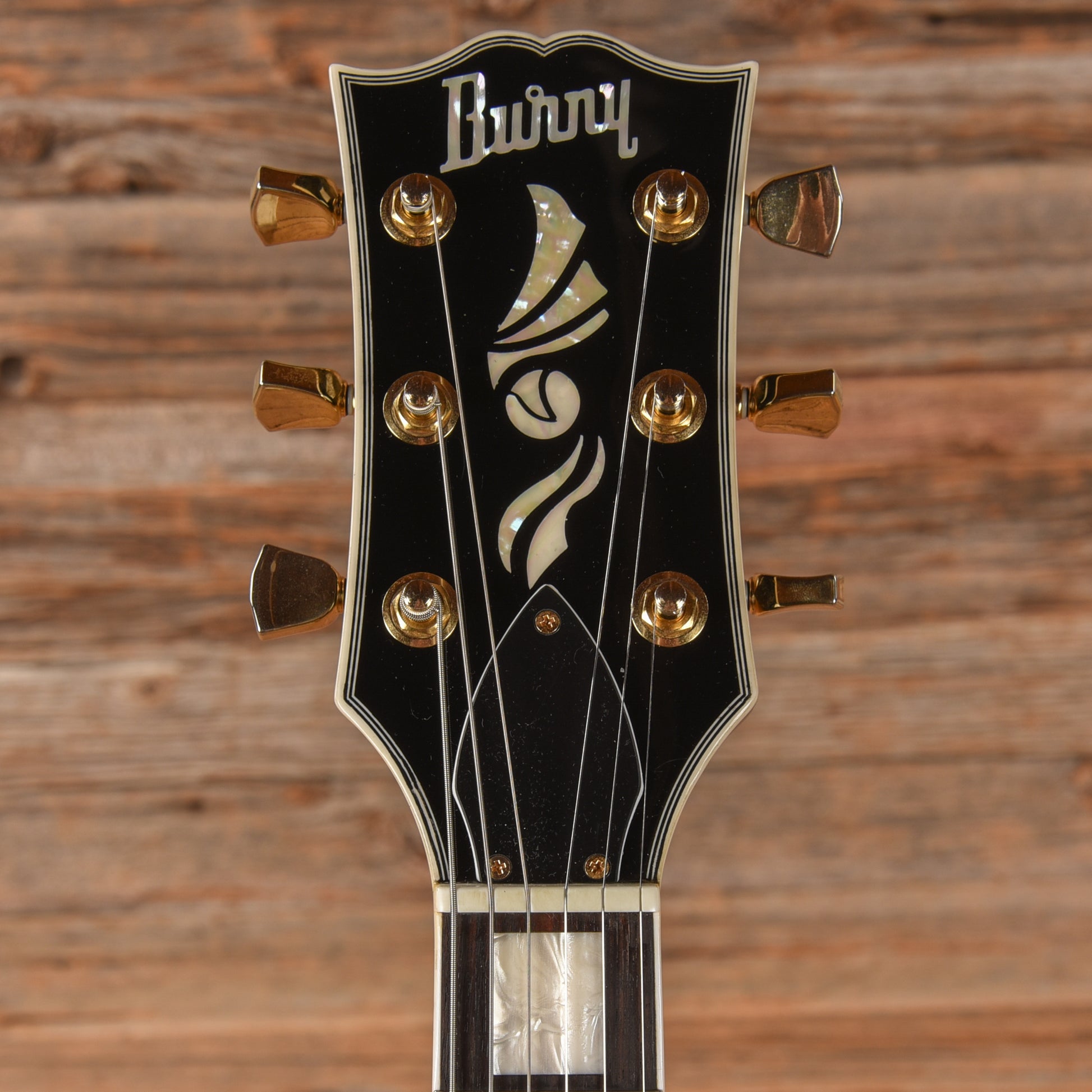 Burny RLC-80 Black Electric Guitars / Solid Body