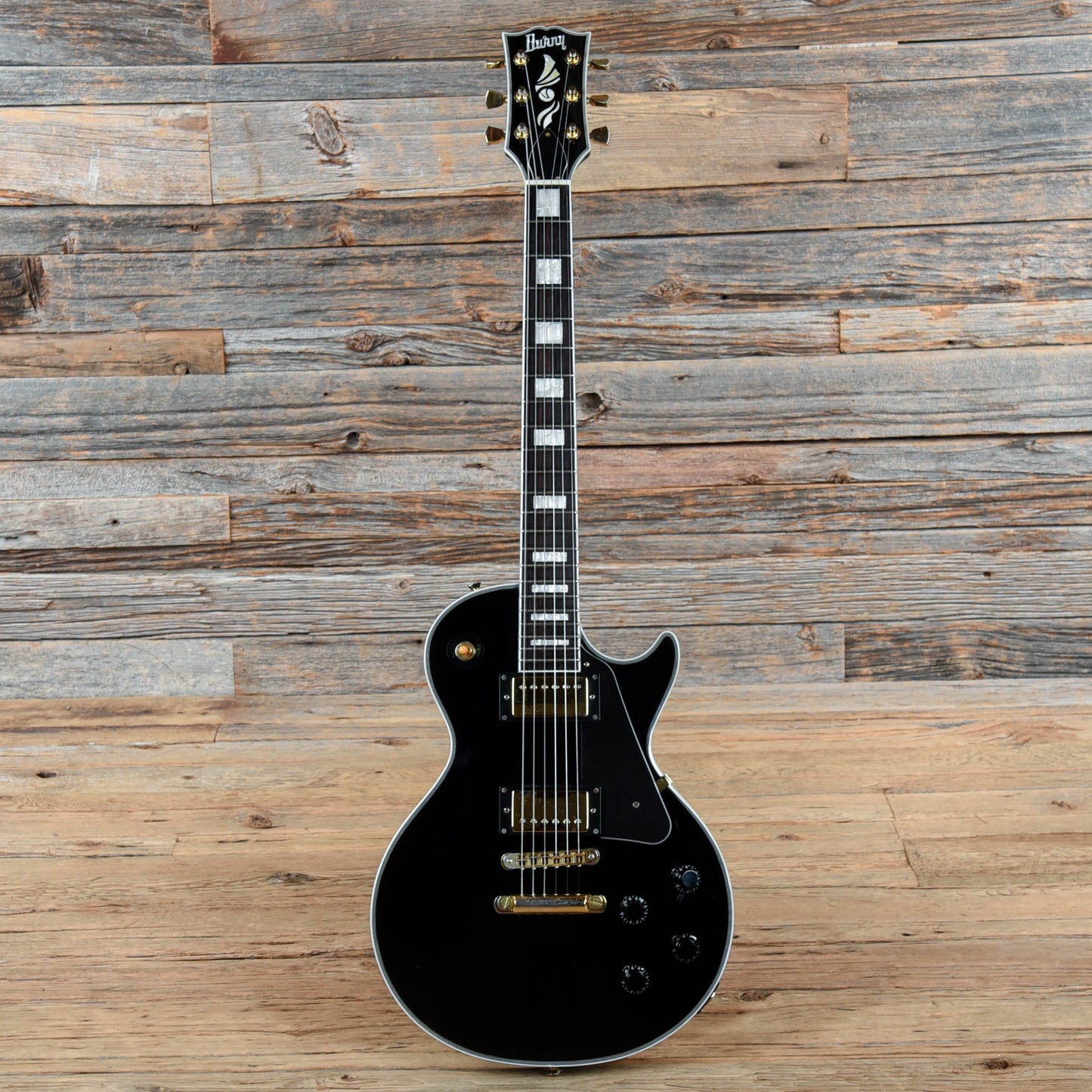 Burny RLC-80 Custom Black 2016 Electric Guitars / Solid Body