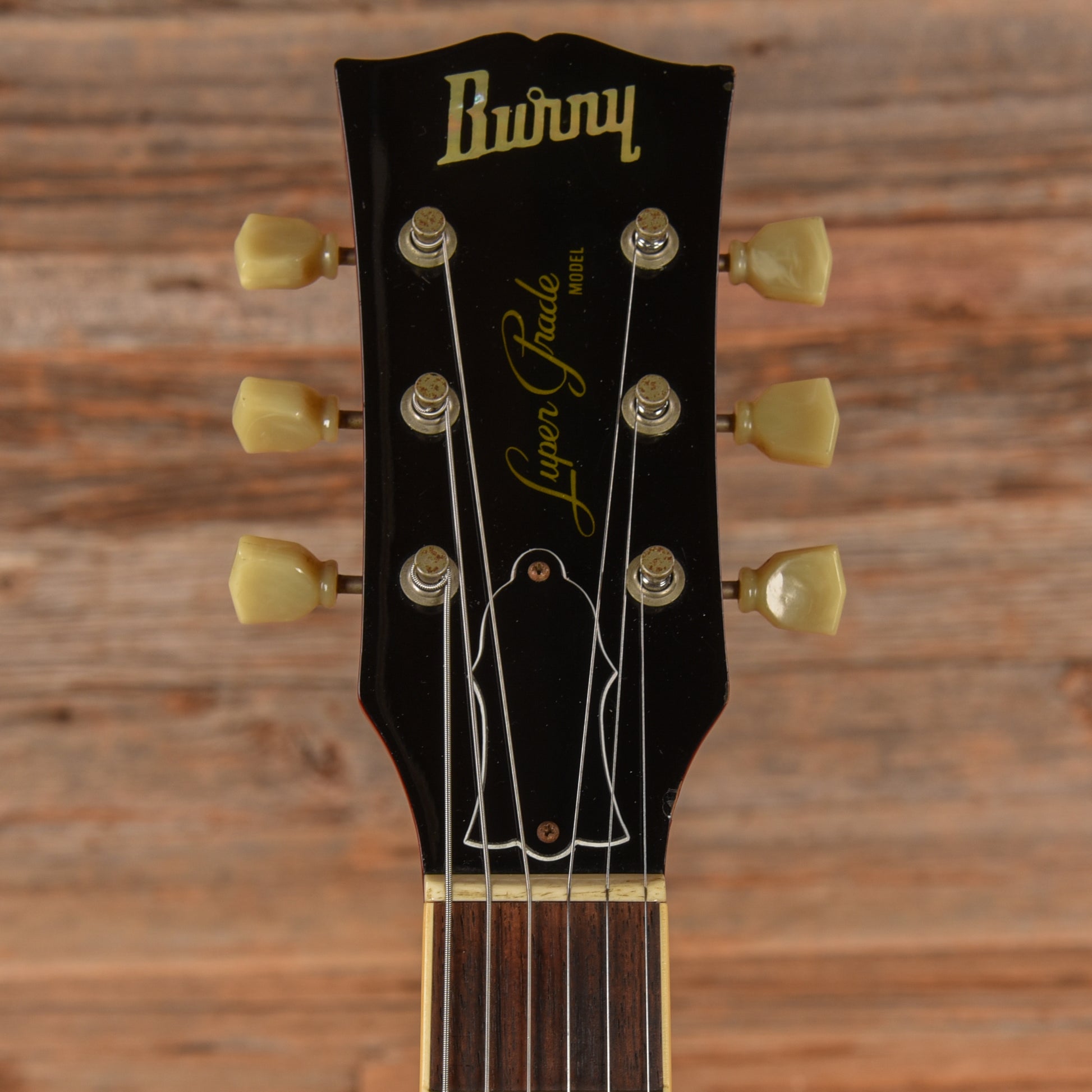 Burny Super Grade Cherry Sunburst Electric Guitars / Solid Body