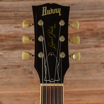 Burny Super Grade Cherry Sunburst Electric Guitars / Solid Body