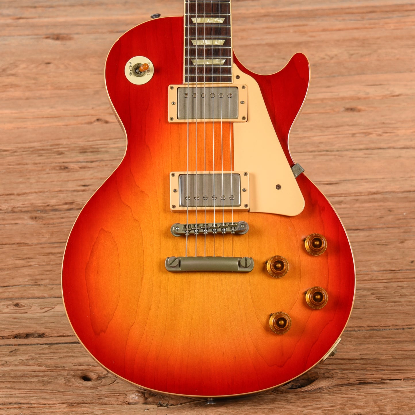 Burny Super Grade Cherry Sunburst Electric Guitars / Solid Body