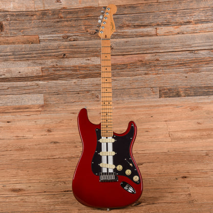 Fender Deluxe Stratocaster Plus With Unknown Body Crimson Red 1996