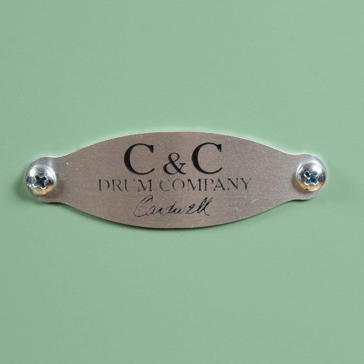 C&C Maple/Gum 13/16/22 3pc. Drum Kit Menta Green Satin w/Wood Hoops Drums and Percussion / Acoustic Drums / Full Acoustic Kits