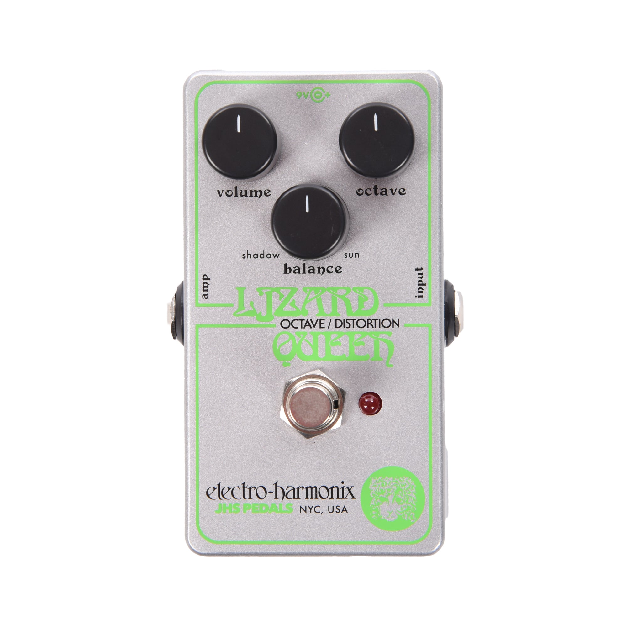 ElectroHarmonix & JHS Pedals Lizard Queen Octave Distortion Pedal Chicago Music Exchange