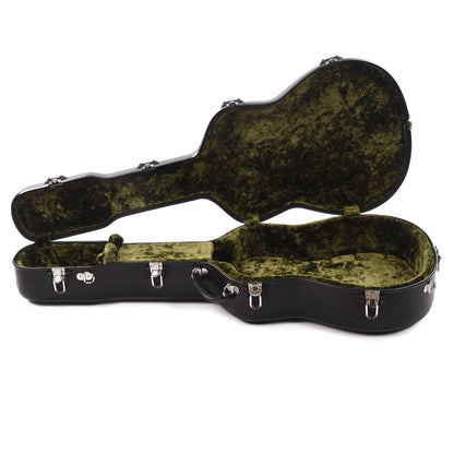 Calton Cases Acoustic D-18 Guitar Case Black w/Green Velvet Interior Accessories / Cases and Gig Bags / Guitar Cases