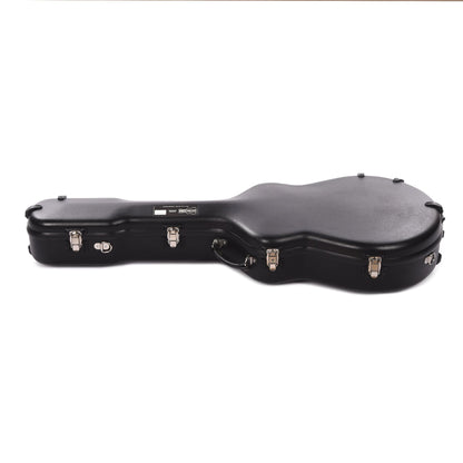 Calton Cases Electric ES-335 Guitar Case Black w/Gold Velvet Interior Accessories / Cases and Gig Bags / Guitar Cases