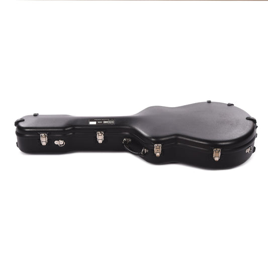 Calton Cases Electric ES-335 Guitar Case Black w/Gold Velvet Interior Accessories / Cases and Gig Bags / Guitar Cases