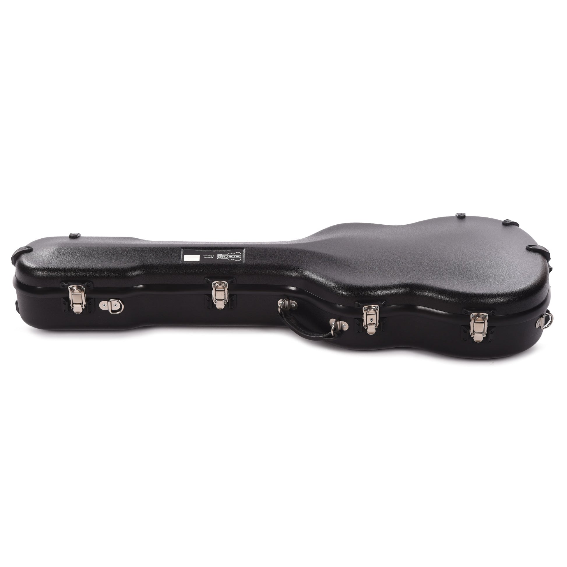 Calton Cases Electric Les Paul Guitar Case Black w/Gold Velvet Interior Accessories / Cases and Gig Bags / Guitar Cases