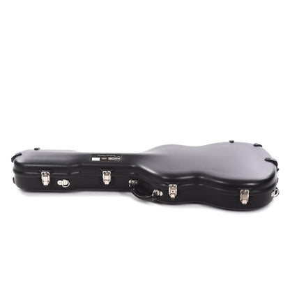Calton Cases Electric Stratocaster Guitar Case Black w/Red Velvet Interior Accessories / Cases and Gig Bags / Guitar Cases