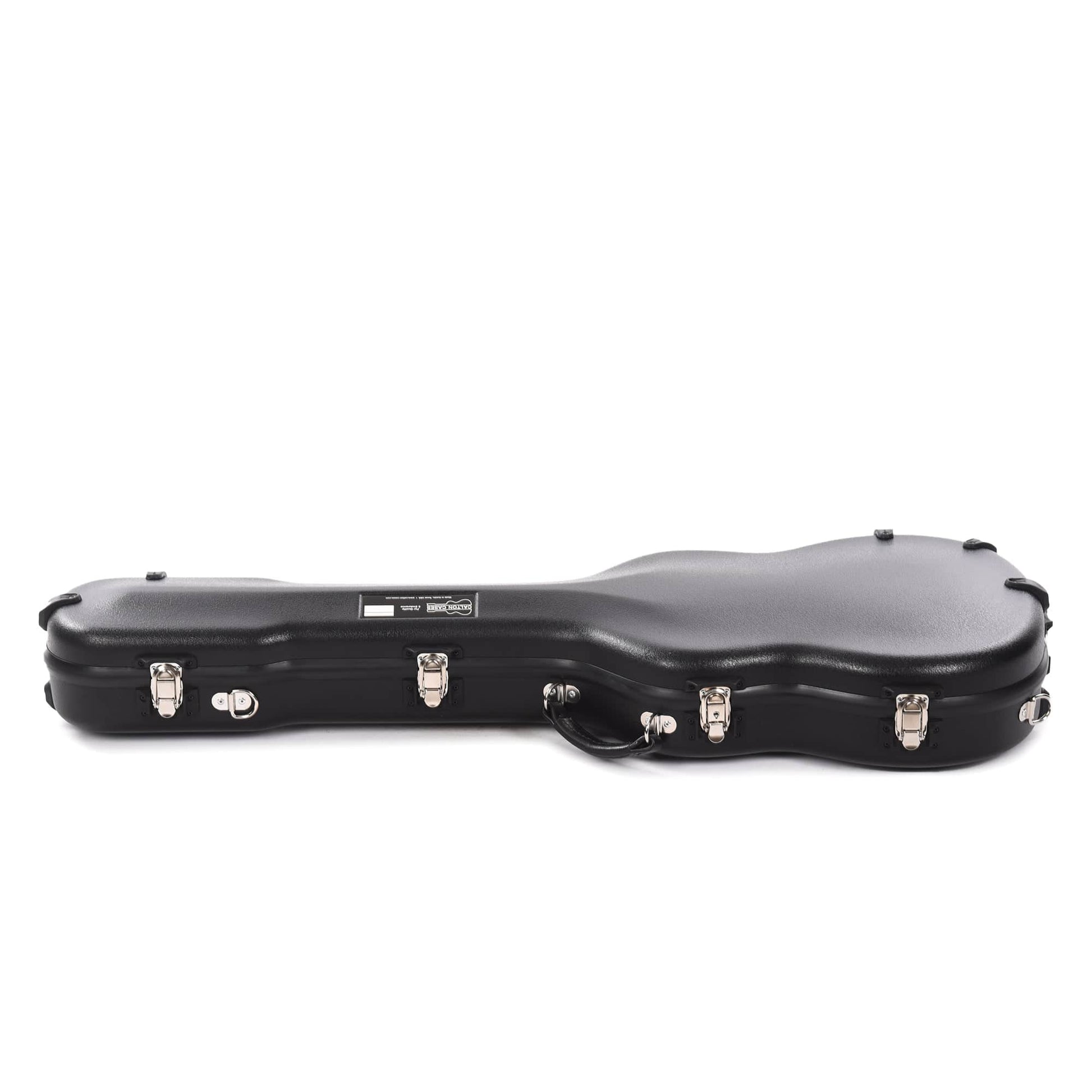 Calton Cases Electric Telecaster Guitar Case Black w/Red Velvet Interior Accessories / Cases and Gig Bags / Guitar Cases