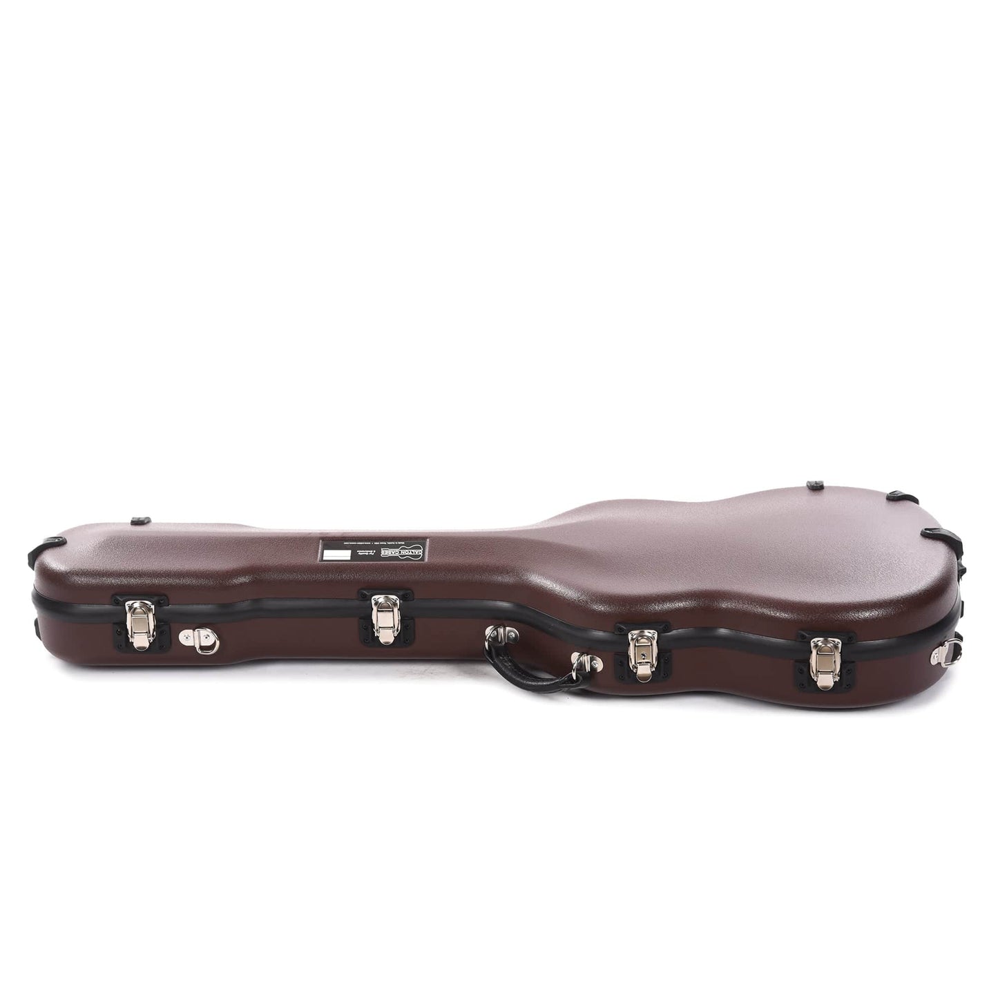 Calton Cases Electric Telecaster Guitar Case Brown w/Gold Velvet Interior Accessories / Cases and Gig Bags / Guitar Cases
