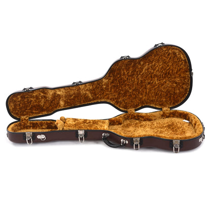 Calton Cases Electric Telecaster Guitar Case Brown w/Gold Velvet Interior Accessories / Cases and Gig Bags / Guitar Cases