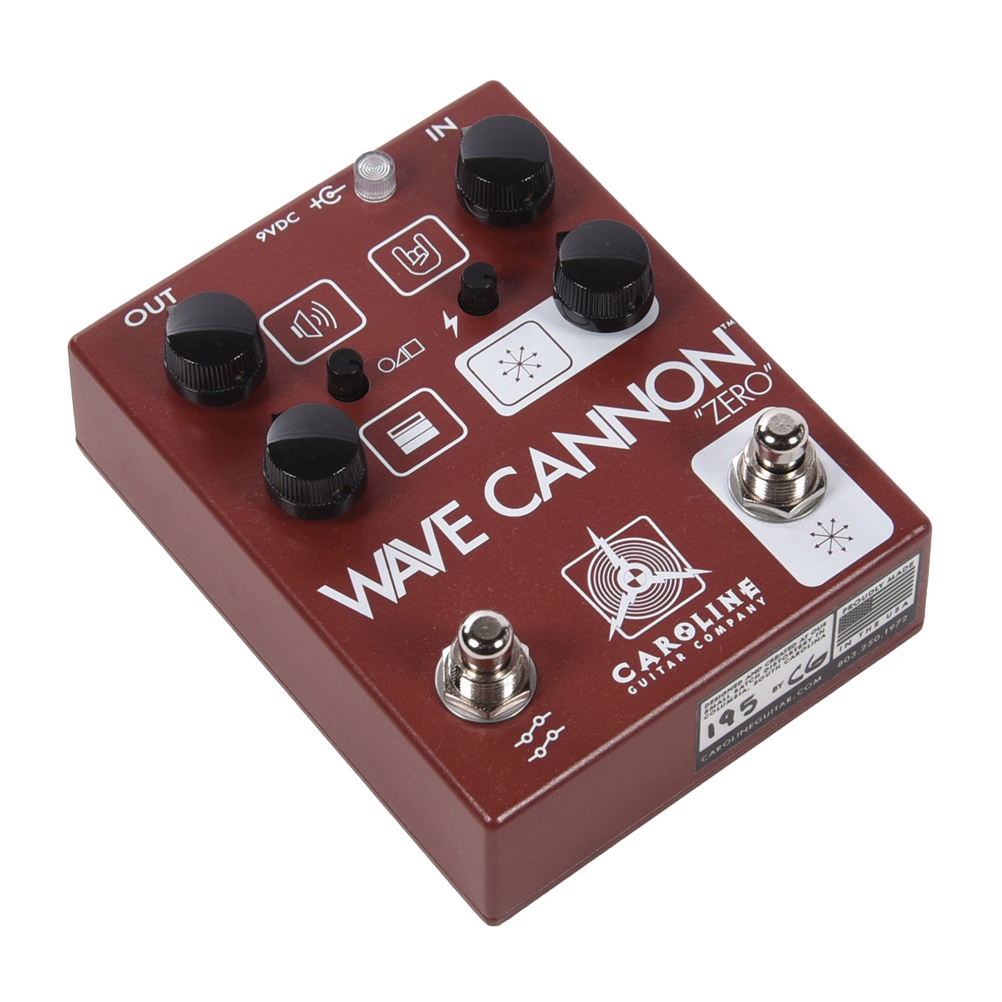 Caroline Wave Cannon Zero Distortion Pedal Effects and Pedals / Distortion