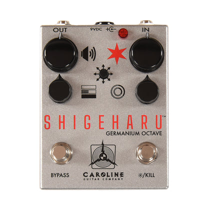 Caroline Shigeharu Germanium Fuzz/Octave Pedal Silver Effects and Pedals / Fuzz