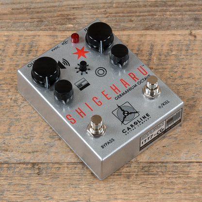 Caroline Shigeharu Germanium Fuzz/Octave Pedal Silver Effects and Pedals / Fuzz
