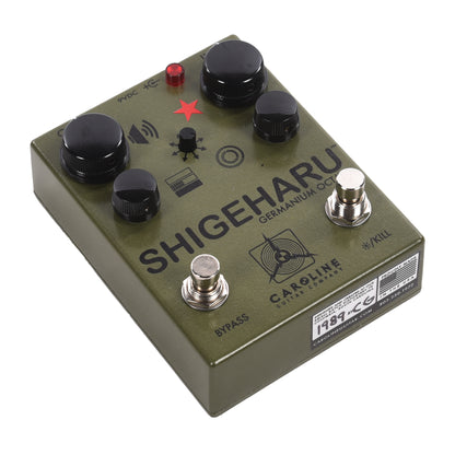 Caroline Special Run Shigeharu Germanium Fuzz/Octave Pedal Green Effects and Pedals / Fuzz
