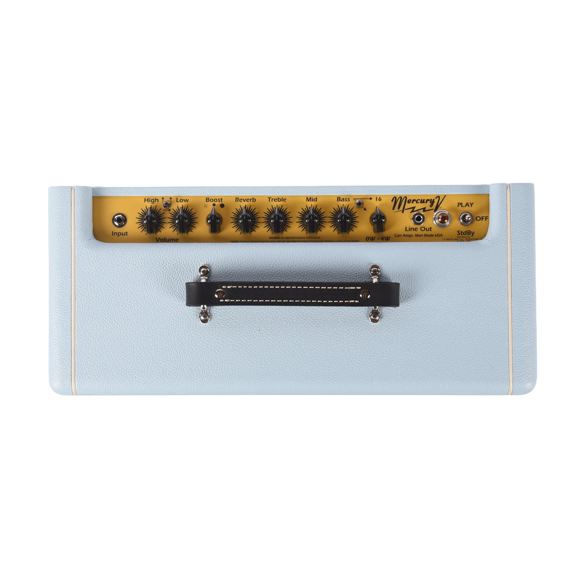Carr Mercury V 16W 1x12 6V6 Reverb Combo Sonic Blue Amps / Guitar Amps / Guitar Combos
