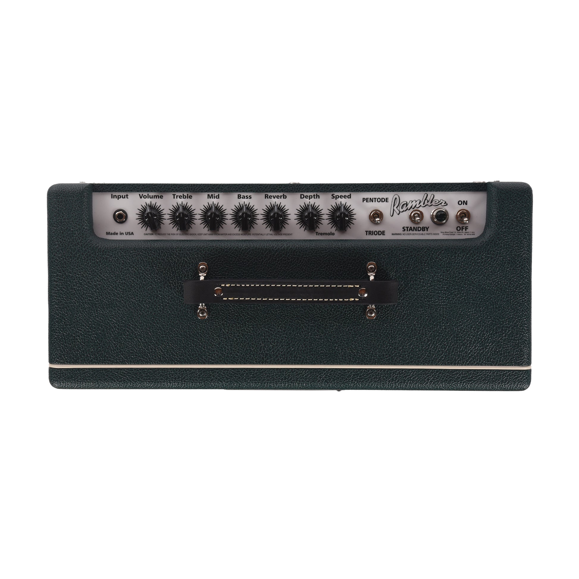 Carr Rambler 28/14W 1x12 6L6 Class A Tremolo & Reverb Combo Green w/Footswitch Amps / Guitar Amps / Guitar Combos
