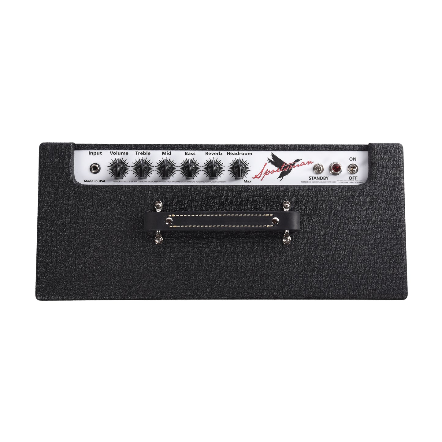 Carr Sportsman 19W 1x12 6V6 Reverb Combo Black Amps / Guitar Amps / Guitar Combos