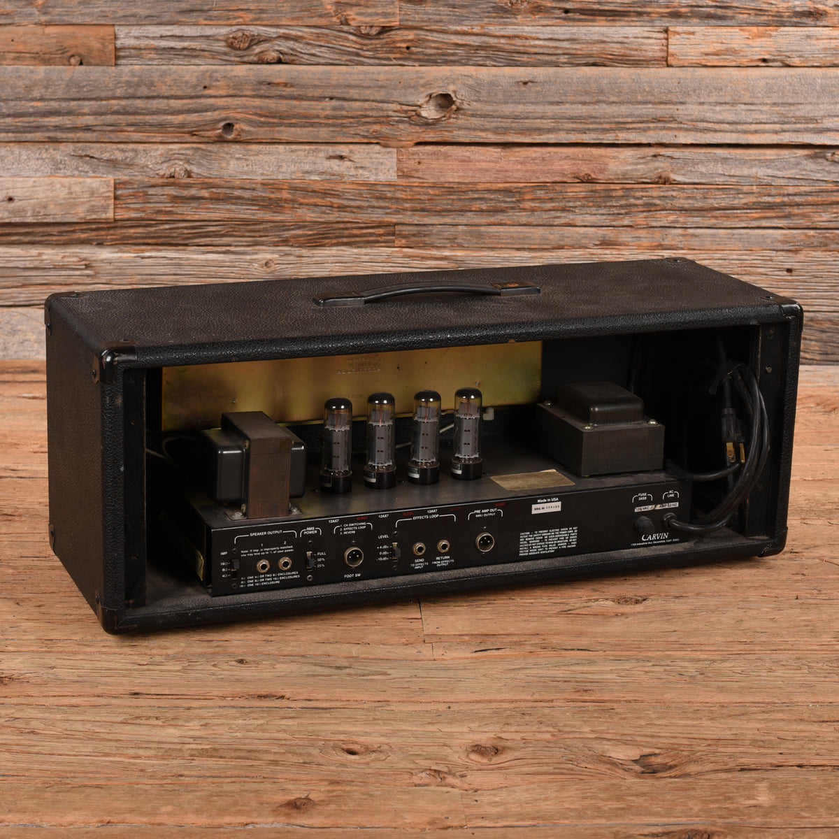 Carvin X-100 B 3-Channel 100-Watt Tube Guitar Amp Head Amplifiers