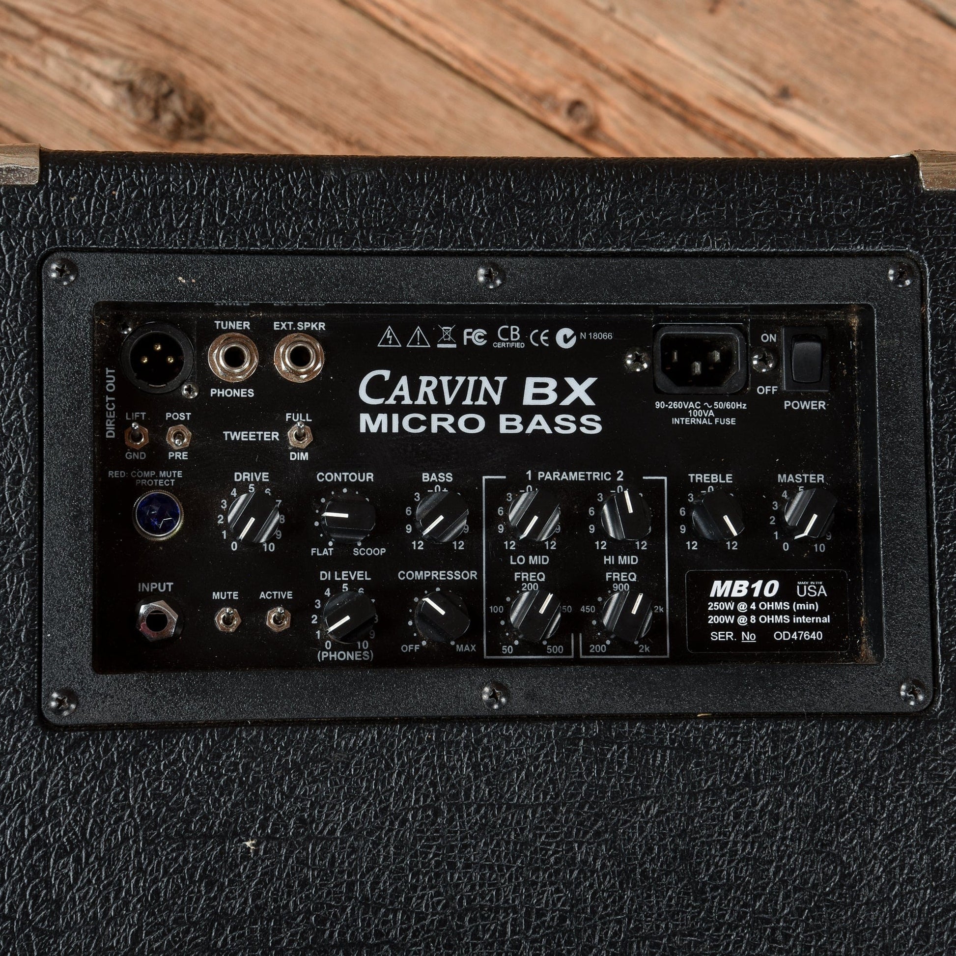 Carvin BX Micro Bass Amps / Bass Cabinets