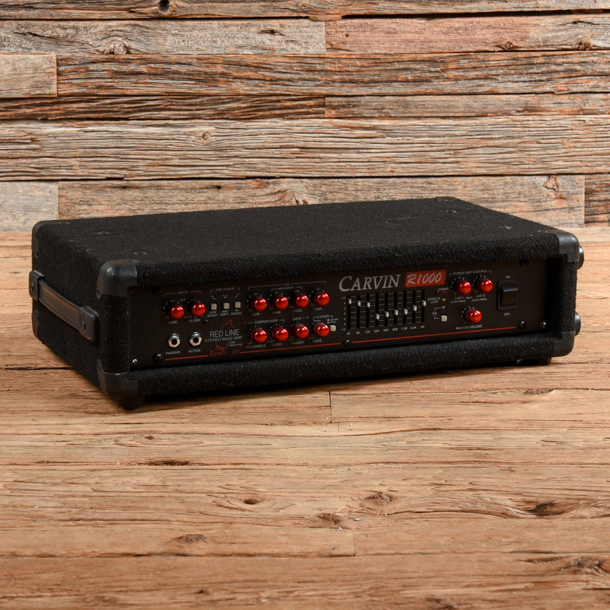 Carvin R 1000 Carvin Red Line R1000 Bass Head – Chicago Music Exchange