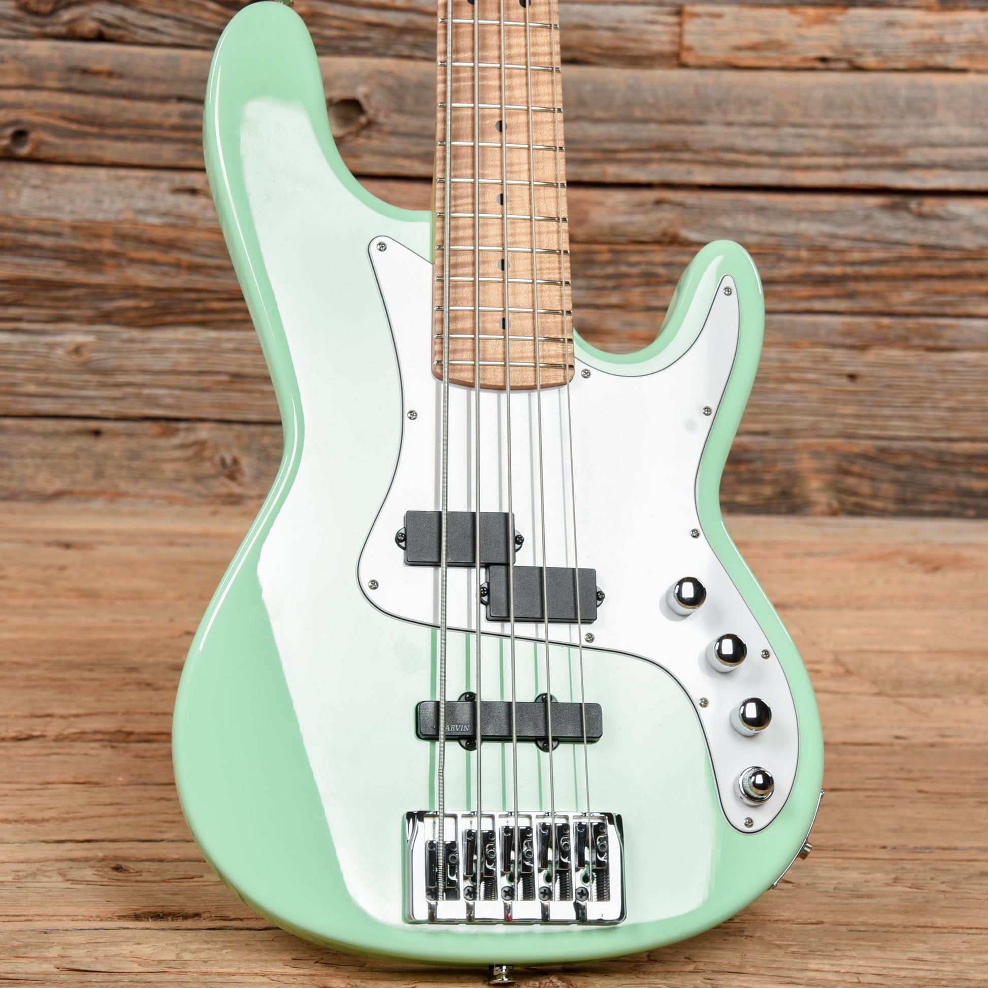 Carvin PB5 Green Bass Guitars / 5-String or More