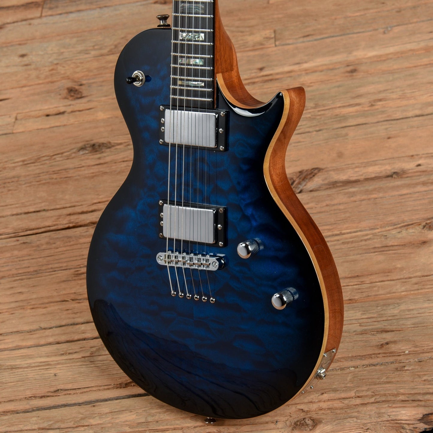 Carvin California Single Blue Electric Guitars / Solid Body