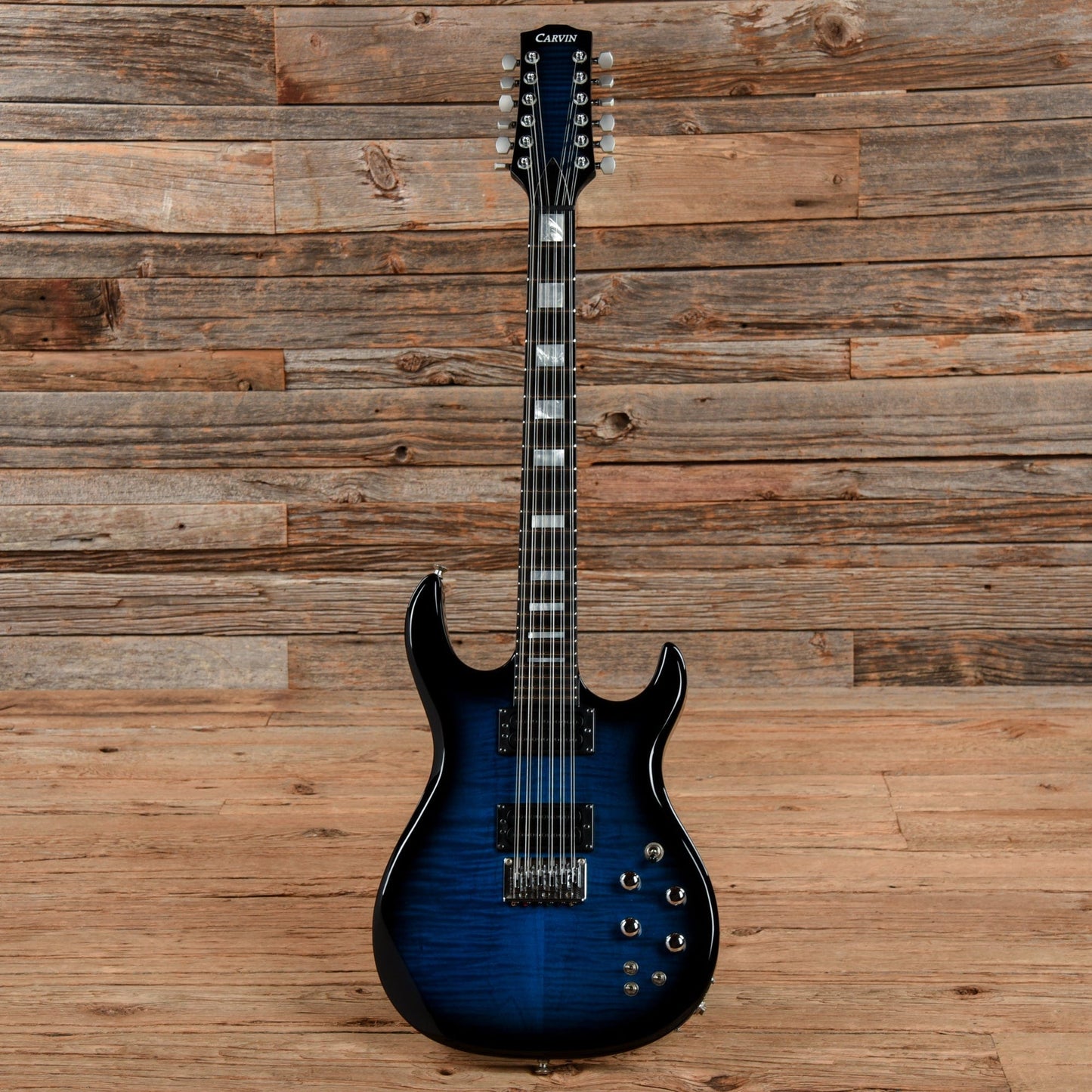 Carvin DC120 Blue Burst 1995 Electric Guitars / Solid Body