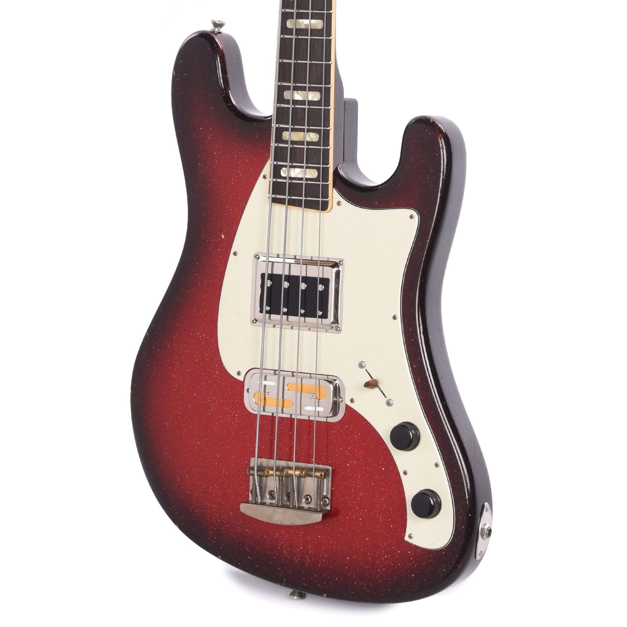 Castedosa Conchers Short-Scale Bass Aged Red Burst w/Novak Pickups Bass Guitars / Short Scale