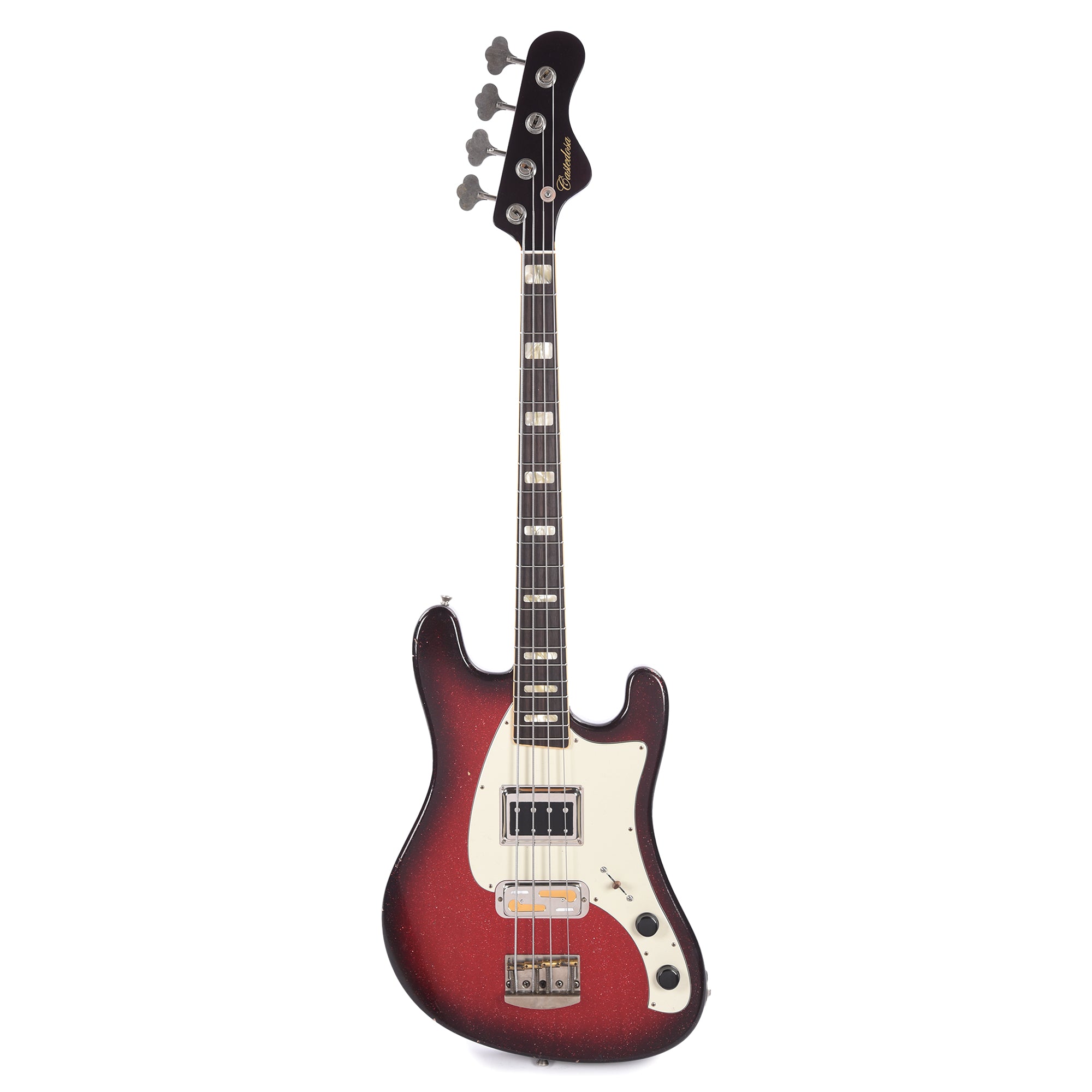 Castedosa Conchers Short-Scale Bass Aged Red Burst w/Novak Pickups Bass Guitars / Short Scale