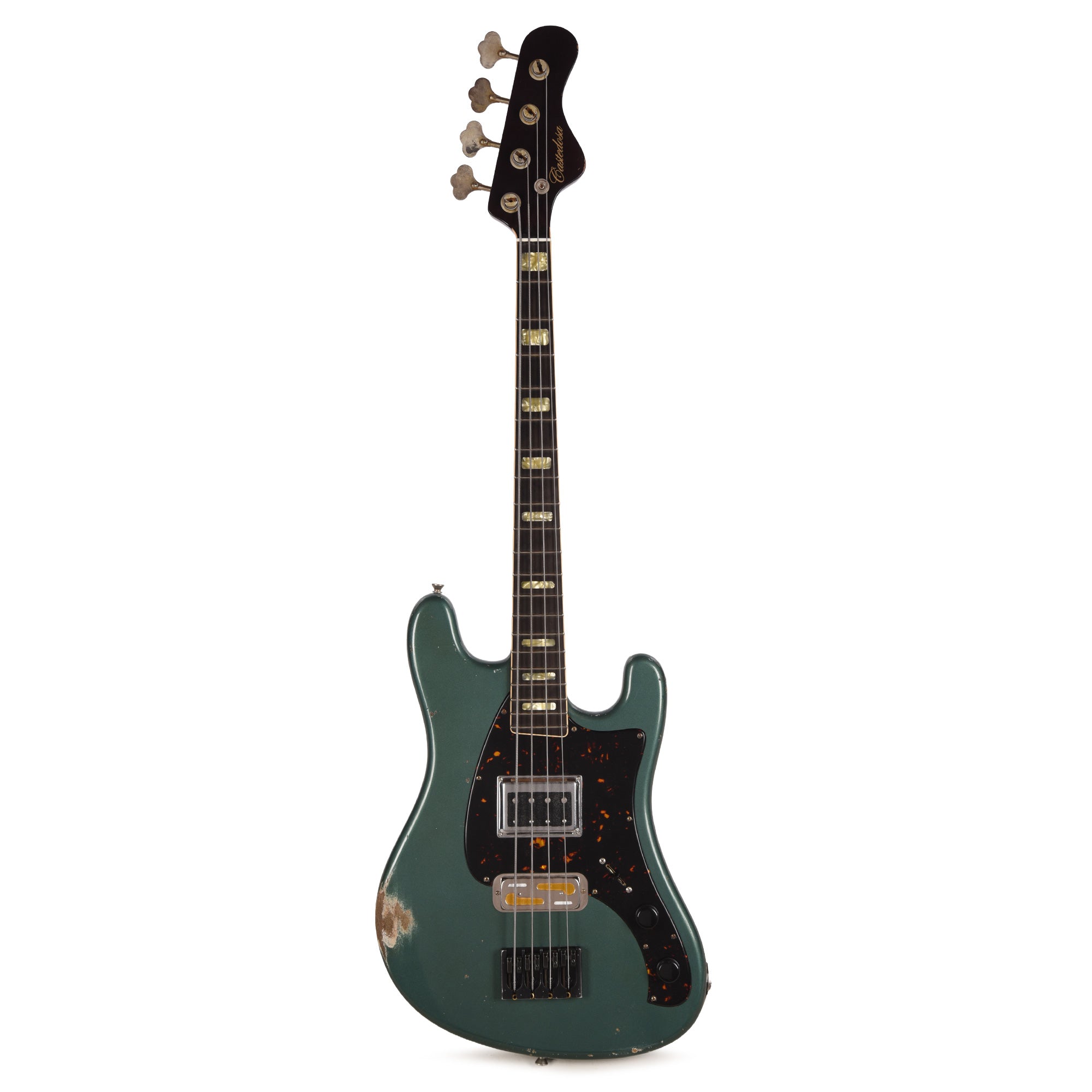 Castedosa Conchers Short-Scale Bass Aged Sherwood Green w/Novak Pickups