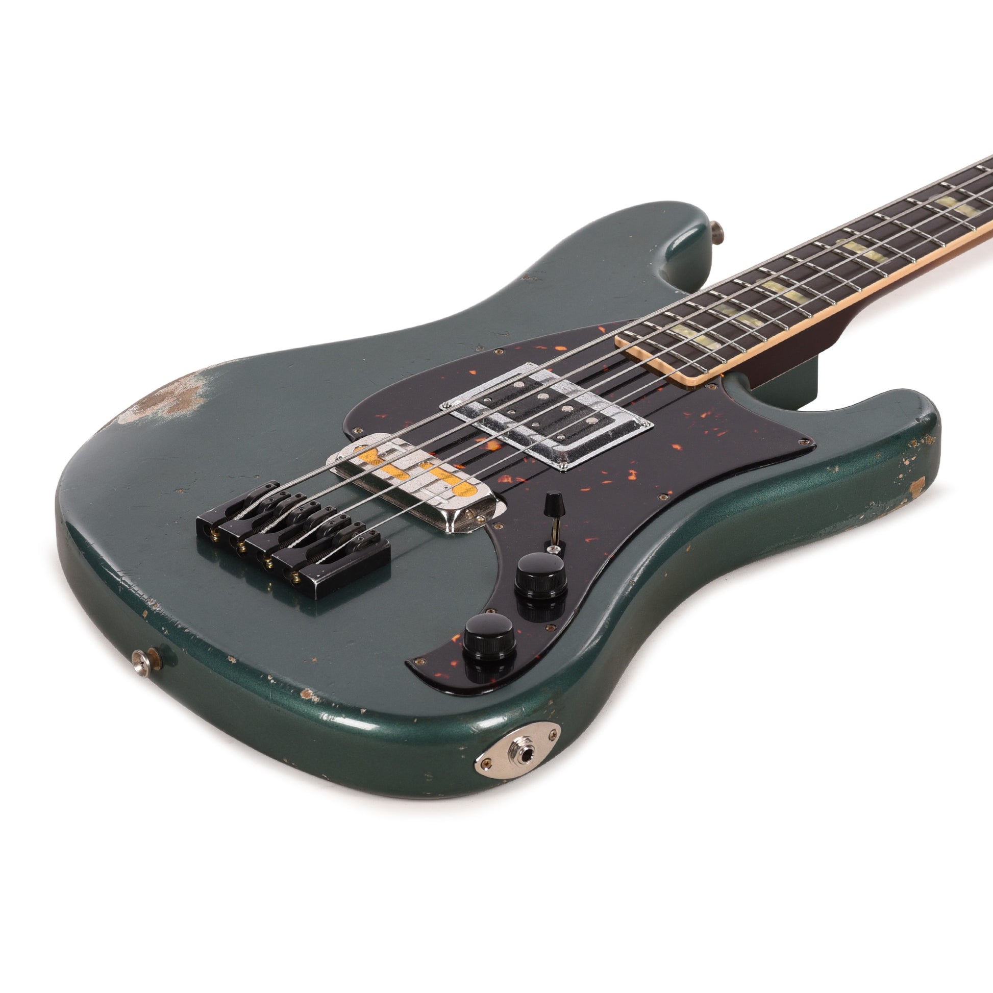 Castedosa Conchers Short-Scale Bass Aged Sherwood Green w/Novak Pickups