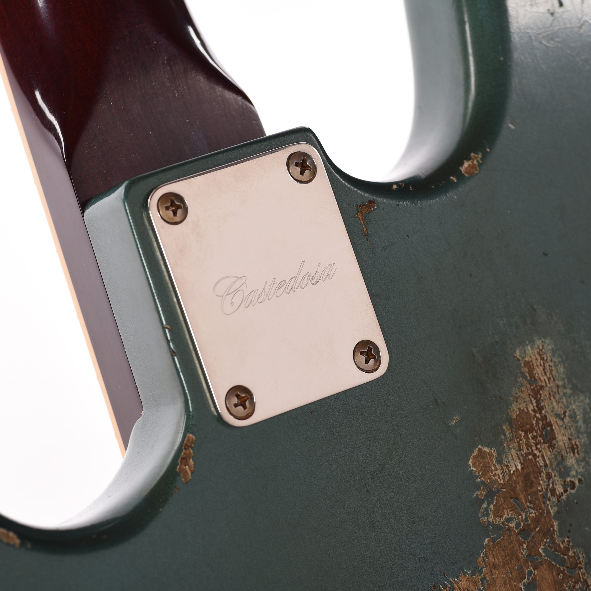 Castedosa Conchers Short-Scale Bass Aged Sherwood Green w/Novak Pickups